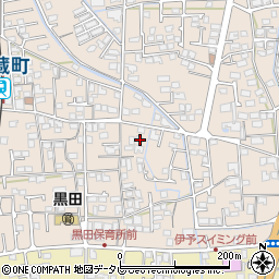 愛媛県伊予郡松前町北黒田444周辺の地図