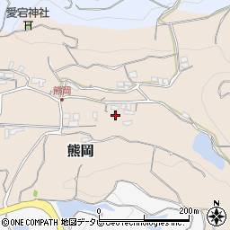 和歌山県日高郡みなべ町熊岡288周辺の地図