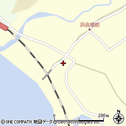 和歌山県日高郡みなべ町東岩代52周辺の地図