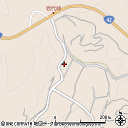 和歌山県日高郡みなべ町山内187周辺の地図