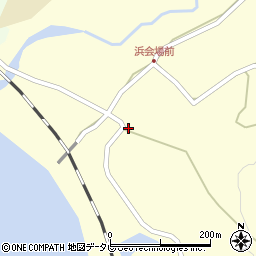 和歌山県日高郡みなべ町東岩代226周辺の地図