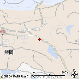 和歌山県日高郡みなべ町熊岡280周辺の地図