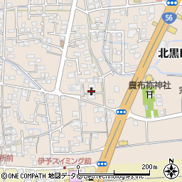 愛媛県伊予郡松前町北黒田370周辺の地図