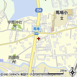 福岡県京都郡苅田町馬場周辺の地図