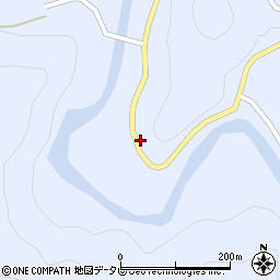徳島県那賀郡那賀町海川ホシコエ56周辺の地図