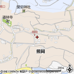 和歌山県日高郡みなべ町熊岡295周辺の地図