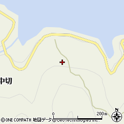 高知県土佐郡大川村中切582-9周辺の地図