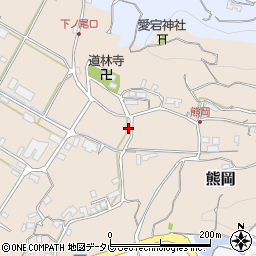 和歌山県日高郡みなべ町熊岡328周辺の地図