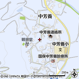 和歌山県田辺市中芳養1926周辺の地図