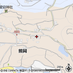 和歌山県日高郡みなべ町熊岡286周辺の地図