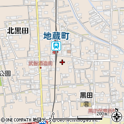 愛媛県伊予郡松前町北黒田787周辺の地図