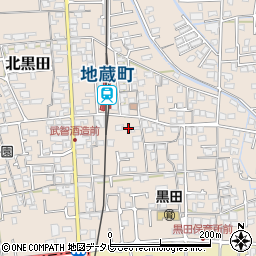 愛媛県伊予郡松前町北黒田787-10周辺の地図