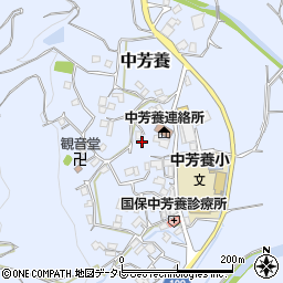 和歌山県田辺市中芳養1923周辺の地図
