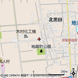 愛媛県伊予郡松前町北黒田933周辺の地図