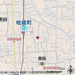 愛媛県伊予郡松前町北黒田744-3周辺の地図