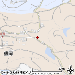 和歌山県日高郡みなべ町熊岡261周辺の地図