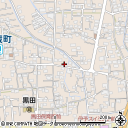 愛媛県伊予郡松前町北黒田454-1周辺の地図