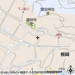 和歌山県日高郡みなべ町熊岡326周辺の地図