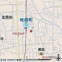 愛媛県伊予郡松前町北黒田787-3周辺の地図