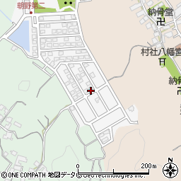 福岡県宗像市朝野405周辺の地図