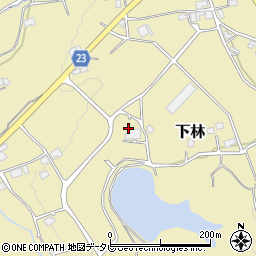 愛媛県東温市下林甲-1670周辺の地図