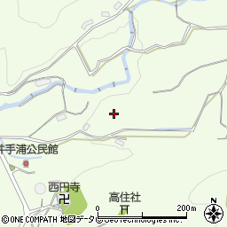 福岡県北九州市小倉南区井手浦周辺の地図