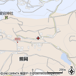 和歌山県日高郡みなべ町熊岡237周辺の地図