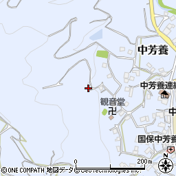 和歌山県田辺市中芳養1736周辺の地図