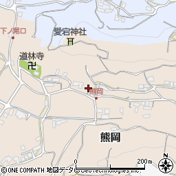 和歌山県日高郡みなべ町熊岡127周辺の地図