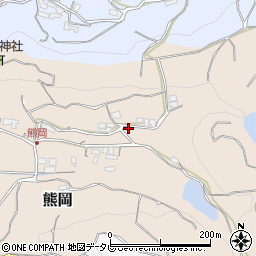 和歌山県日高郡みなべ町熊岡263周辺の地図
