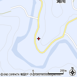 徳島県那賀郡那賀町海川ホシコエ89周辺の地図