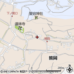 和歌山県日高郡みなべ町熊岡124周辺の地図