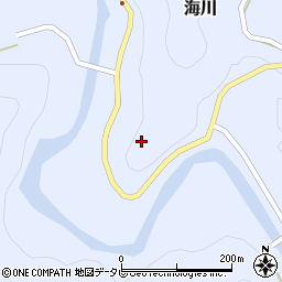 徳島県那賀郡那賀町海川ホシコエ92周辺の地図