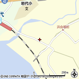 和歌山県日高郡みなべ町東岩代27周辺の地図