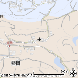 和歌山県日高郡みなべ町熊岡225周辺の地図