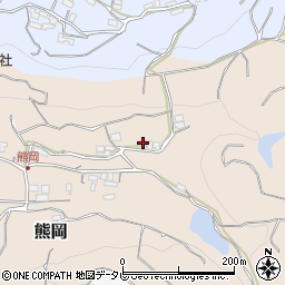 和歌山県日高郡みなべ町熊岡224周辺の地図