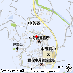 和歌山県田辺市中芳養1899-1周辺の地図