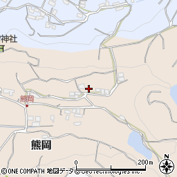 和歌山県日高郡みなべ町熊岡226周辺の地図