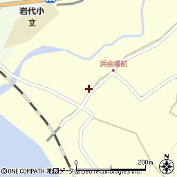 和歌山県日高郡みなべ町東岩代23周辺の地図