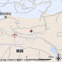 和歌山県日高郡みなべ町熊岡239周辺の地図