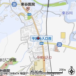 平尾台観光タクシー周辺の地図