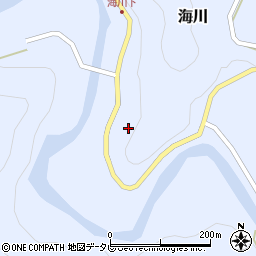 徳島県那賀郡那賀町海川ホシコエ87周辺の地図