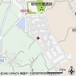 福岡県宗像市朝野425周辺の地図