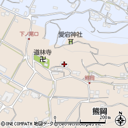 和歌山県日高郡みなべ町熊岡104周辺の地図