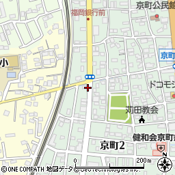 京町二丁目周辺の地図