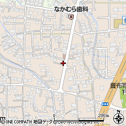 愛媛県伊予郡松前町北黒田504-5周辺の地図