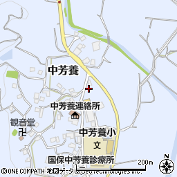 和歌山県田辺市中芳養1895-1周辺の地図