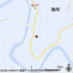 徳島県那賀郡那賀町海川ホシコエ75周辺の地図