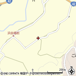 和歌山県日高郡みなべ町東岩代253周辺の地図