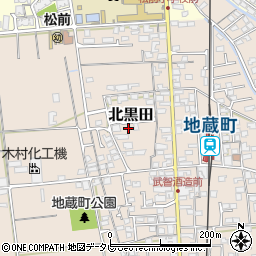 愛媛県伊予郡松前町北黒田996-12周辺の地図